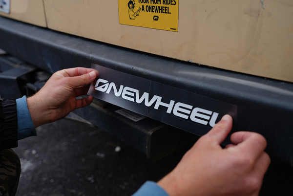 Wheel Change Sticker Onewheel Transfer Sticker Pack - Onewheel // Future Motion