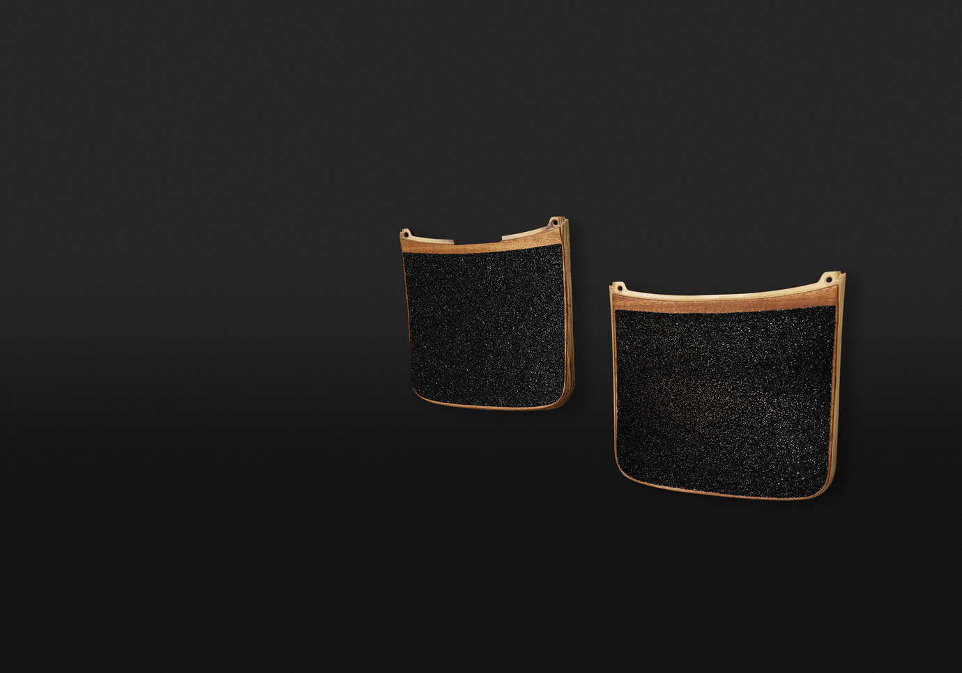 American Made Wood Footpads